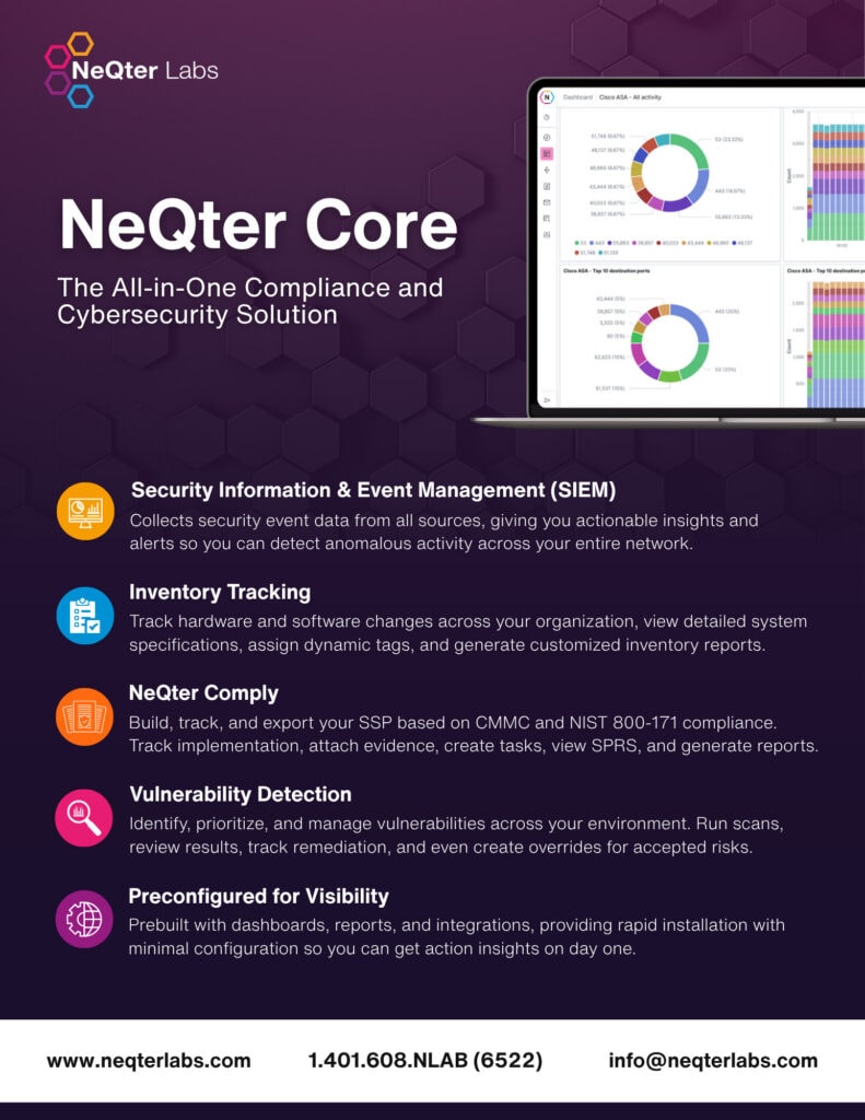 NeQter Core Flyer